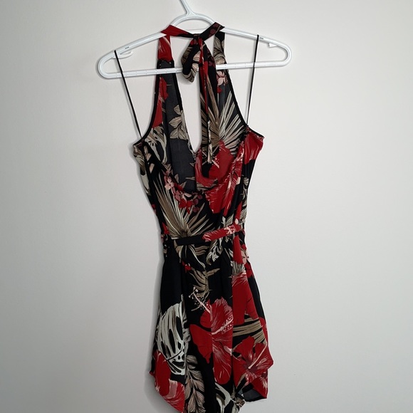 Dynamite Halter Romper - Picture 2 of 5